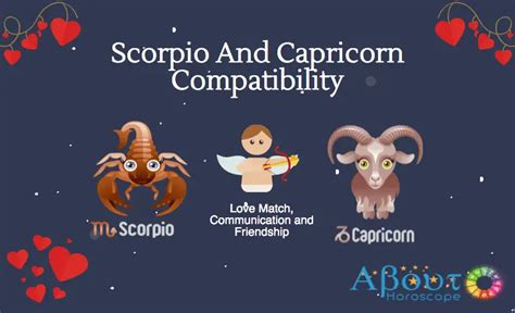 Scorpio ♏ And Capricorn ♑ Compatibility Love And Friendship
