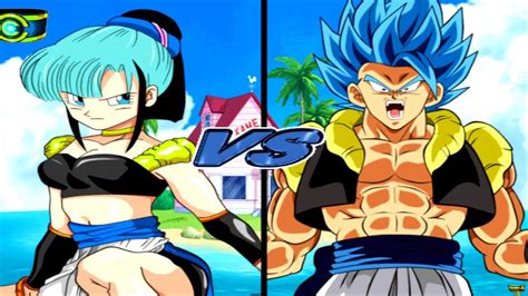 Si La Fusion De Bulma Y Milk Bulchi Team Vs Gogeta Ssj Blue Team Dragon Ball Z Bt3 Youtube