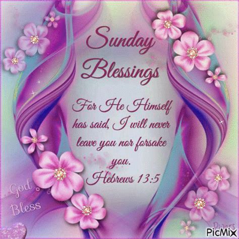 Afternoon Animated Sunday Blessings Images