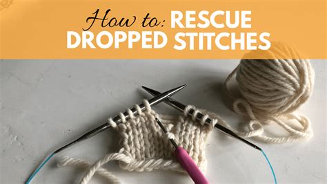 How To Pick Up A Dropped Stitch Dont Be Such A Square
