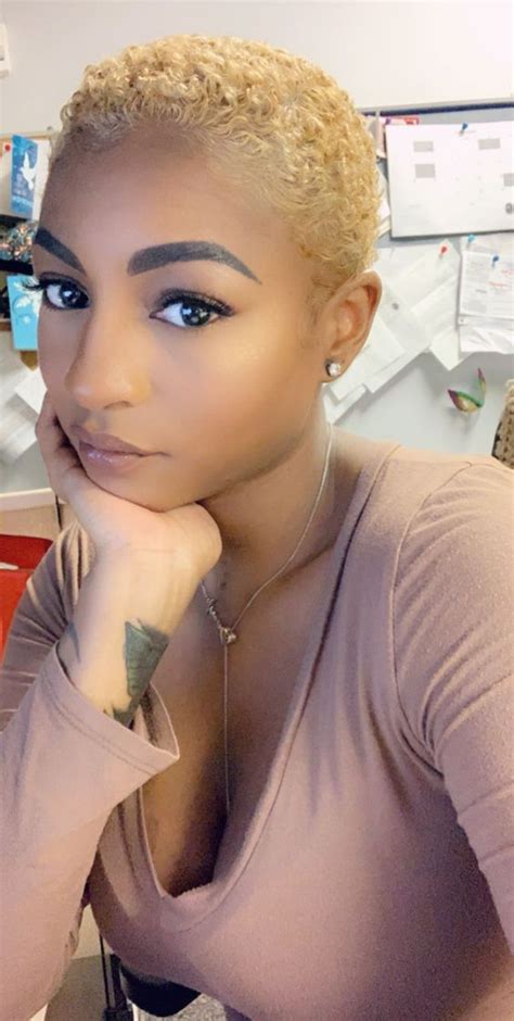 This hairstyle is more popular today than in. Blonde Hairstyles for Black Women