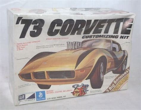 Vintage Mpc 73 Corvette 125 Customizing Kit Still Factory Shrink
