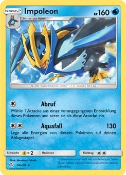 Check spelling or type a new query. Impoleon 056/236 - Pokémon TCG | Amazing Toys Comic Shop ...