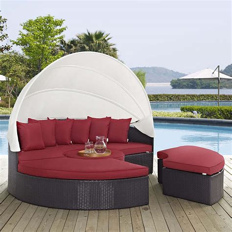 An outdoor daybed with canopy will make you enjoy your relaxation. Modterior :: Outdoor :: Daybeds :: Convene Canopy Outdoor ...