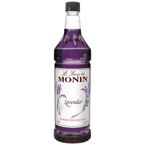 Monin Lavender Syrup 1 L 4 Count Rocketdsd