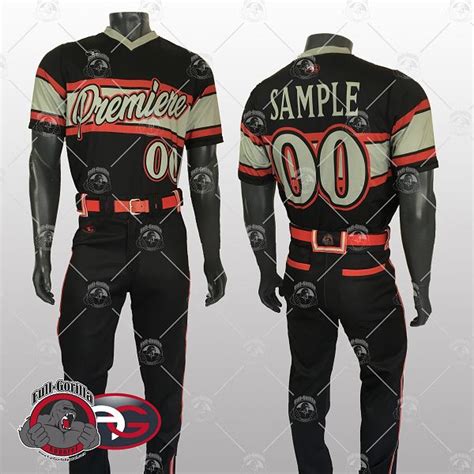 Premiere Baseball Uniform Full Gorilla Apparel