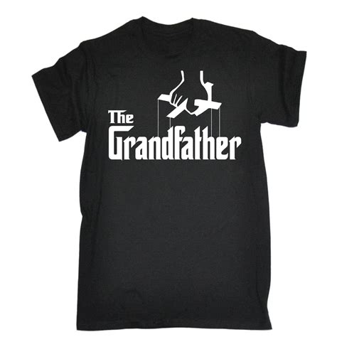 The Grandfather T Shirt Tee Grandad Grandpa Funny Birthday T Present For Him Printed T Shirt