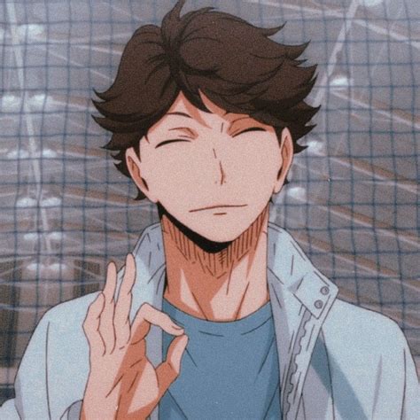Aesthetic Anime Pfp Haikyuu Oikawa