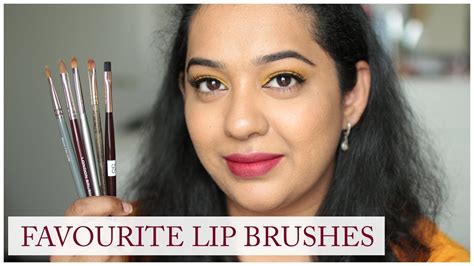 My Favourite Brushes For Lips And How I Clean Them Youtube