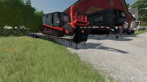 Pj Trailer Convertito V1000 Farming Simulator 22 Mod Fs22 Mod