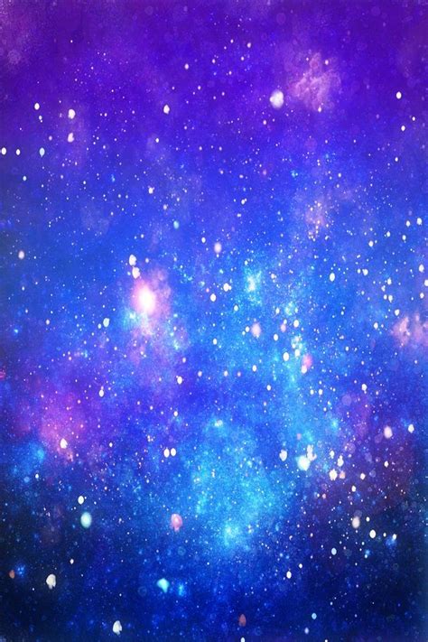 Blue spiral galaxy against black space and stars. Galaxy wallpaper | iPhone backgrounds :D | Pinterest ...