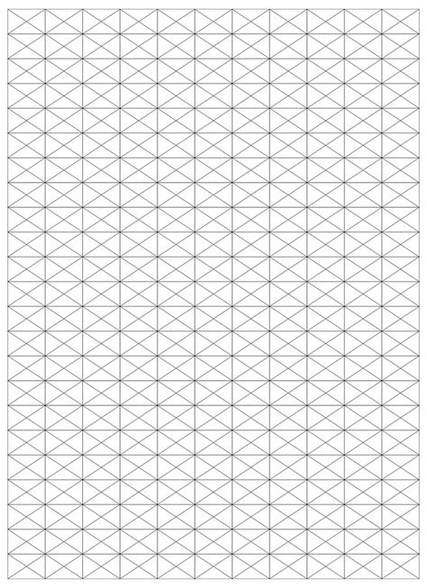 Isometric Graph Paper Isometric Graph Paper Isometric Grid Graph