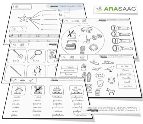 Materiales Caa Lectoescritura Con Pictogramas Aula Abierta De Arasaac