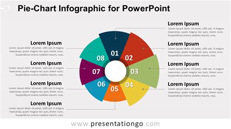 Pie Chart Infographic For Powerpoint