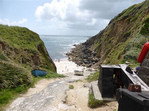 Porthgwarra Beach A Superbly Sunny Place In Cornwall