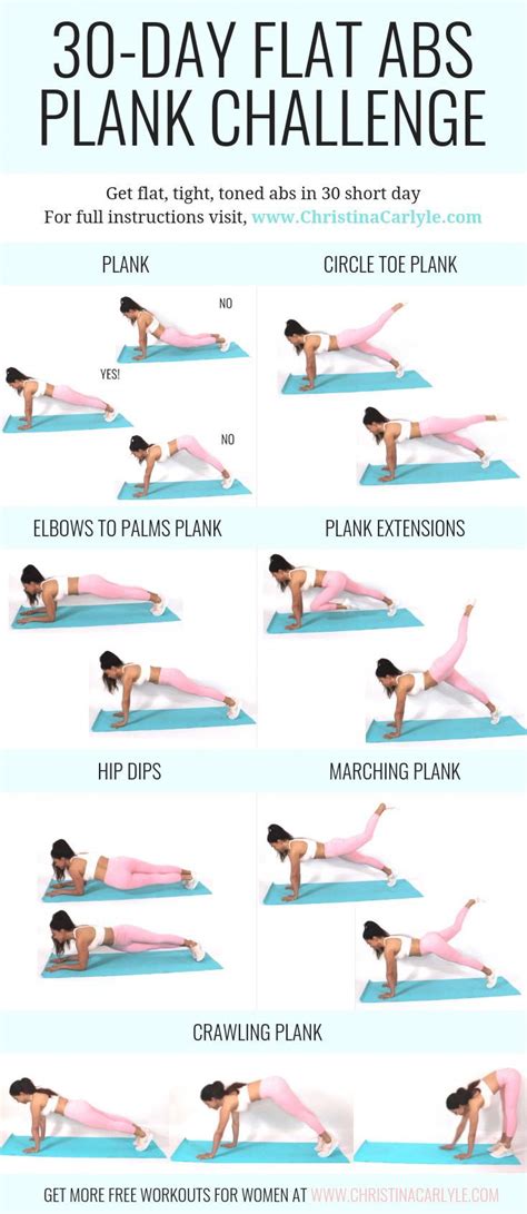 30 Day Plank Challenge For Toned Flat Abs Asap Plank Challenge 30 Day Plank Challenge Flat Abs