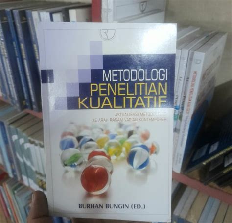 Jual Metodologi Penelitian Kualitatif Burhan Bungin Buku Original HVS