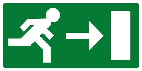 Pictogrammen kom je overal om je heen tegen. REDDING EN EVACUATIE PICTOGRAMMEN - Techniekhulp.nl