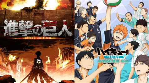 Updated Attack On Titan Haikyuu Anime Openings And More Played During