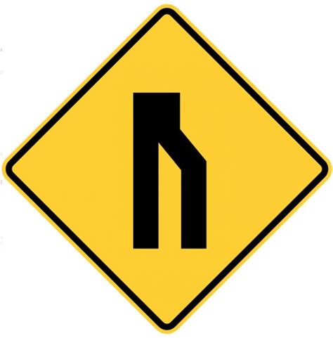 Check spelling or type a new query. Lane Ends, Merge Left: Redesigning the W4-2 Road Sign to ...