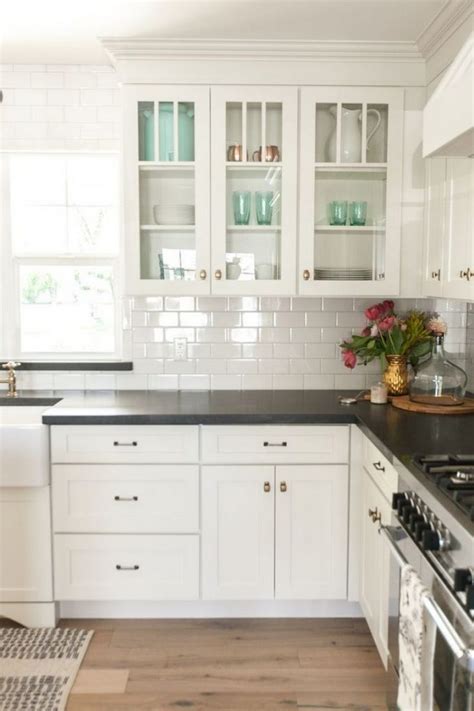 70 Stunning White Cabinets Kitchen Backsplash Decor Ideas Page 67 Of 72