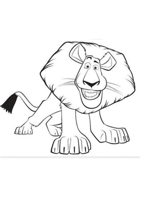 Explore 79 Newest Alex From Madagascar Coloring Pages Free To Print