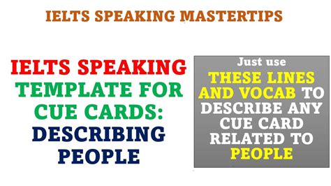 Ielts Speaking Master Template For Cue Cards Related To People Jumbo