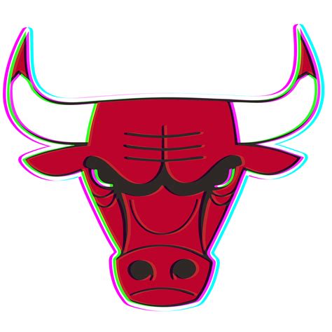 Decal Chicago Bulls Logo Black And White Chicago Bulls Logos