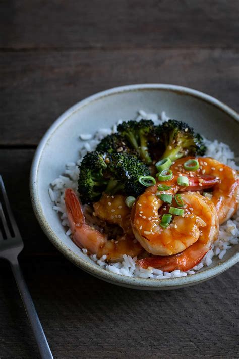 Honey Garlic Shrimp Recipe Sheet Pan Dinner Savory Simple