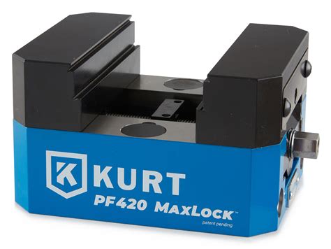 Kurt Precision Force Maxlock 5 Axis Vise Pf420 With Dovetail Jaws