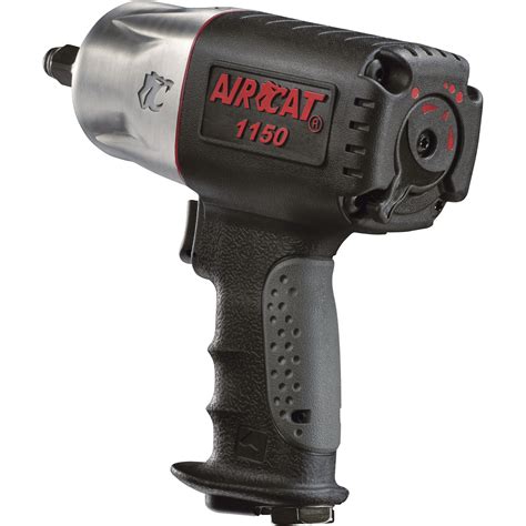 Aircat Composite Air Impact Wrench — 12in Drive 8 Cfm 1295 Ftlbs Torque Model 1150