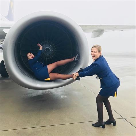 pin auf flight attendant