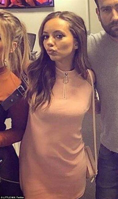 Jade Thirlwall Wears Dress Back To Front All Day Daily Mail Online