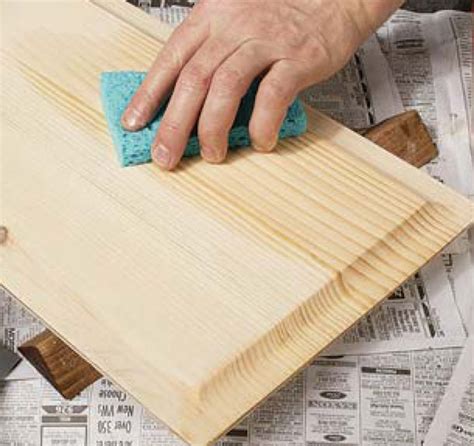 How To Stain Pine Wood Diy Pine Staining Tutorial