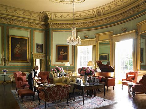 Drawing Room At Swinton Park North Yorkshire Britain Magazine The