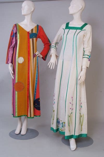 Two 1980s Mexican Folk Dresses By Josepha Folk