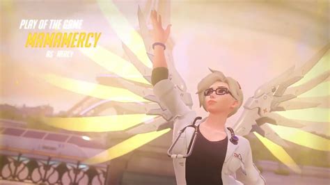 Overwatch Mercy Play Of The Game Youtube