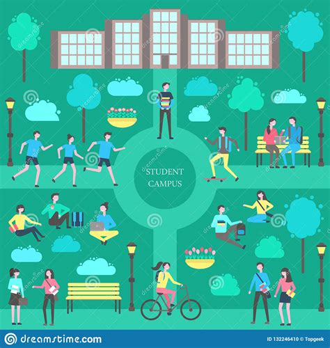 Campus Cartoons Illustrations And Vector Stock Images 19917 Pictures