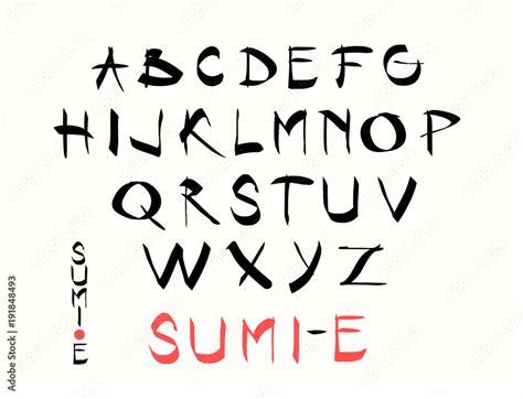 Hand Lettering Alphabet Design Handwritten Brush Calligraphy Cursive
