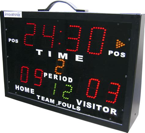 Scoreboards Timers And Digital Displays Innovatronix