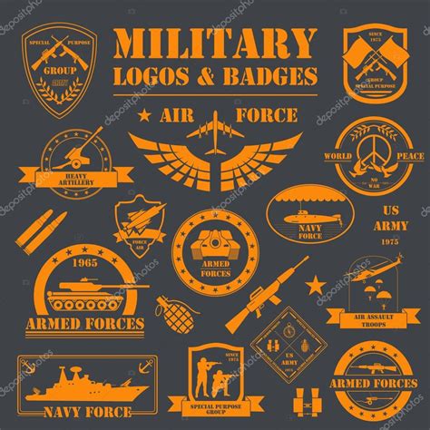 Old Military Logos