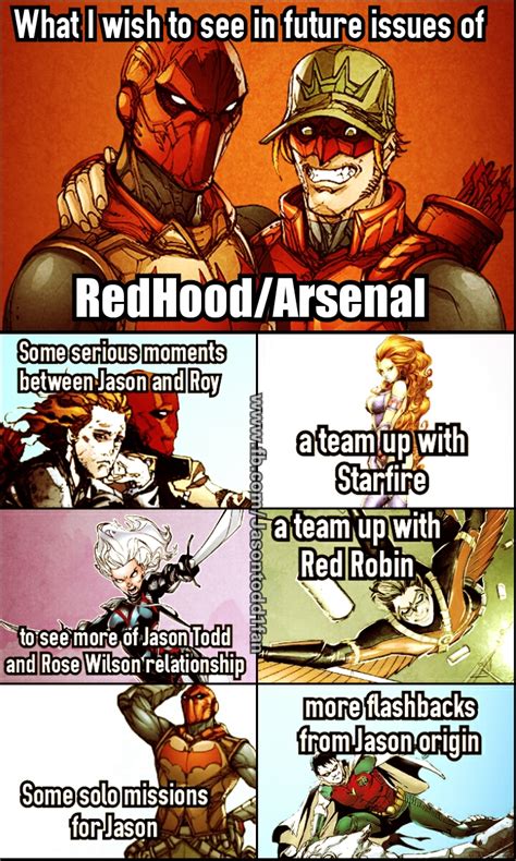 Red Hood Arsenal What I Wish To See By Jasontodd1fan On Deviantart