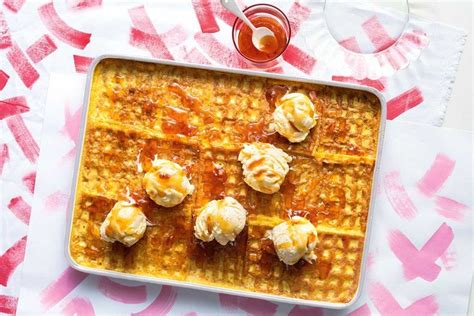 Waffle Bread And Butter Pudding Recipes Au