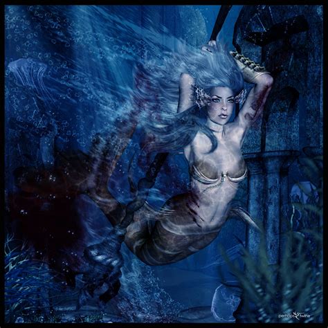 mermaid warrior model silena constantine additional… flickr
