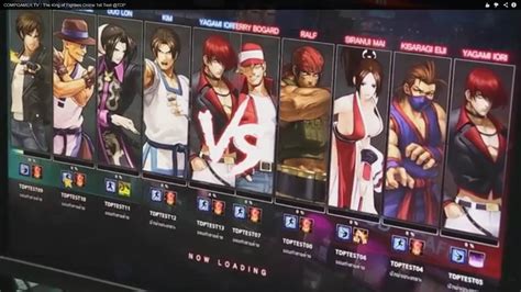 King Of Fighters UK KOF Online Gameplay Footage