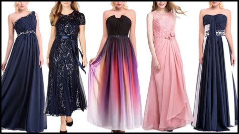 trendy evening party dresses for women youtube