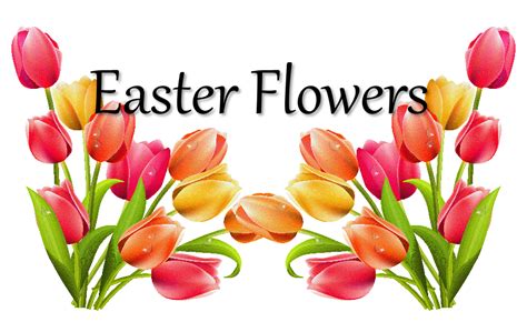 Easter Flowers Clipart Free Download On Clipartmag