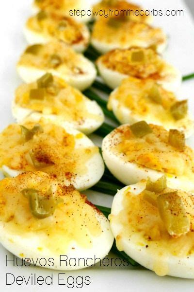 Slice eggs in half lengthwise and set aside. Huevos Rancheros Deviled Eggs - Want to try something a ...