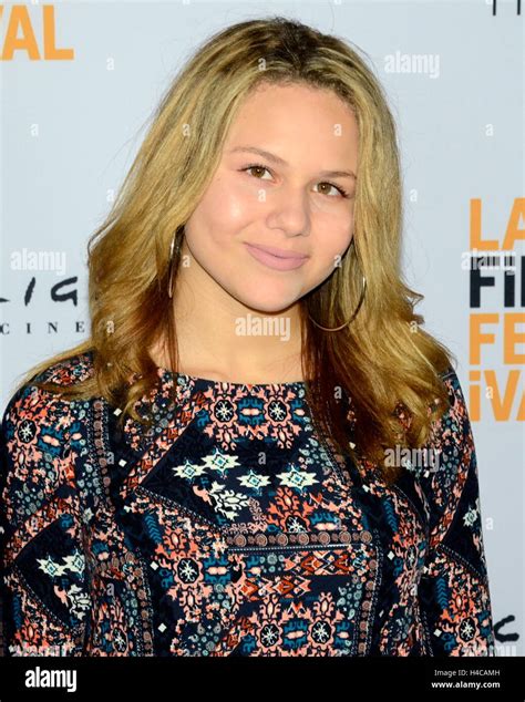 Isabella Acres Arrives At The Los Angeles Film Festival Girl Flu Premiere At The