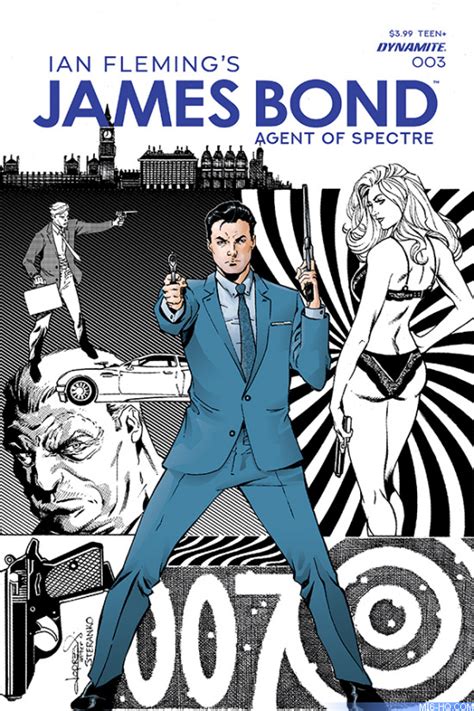 Comic Cover Up The Latest James Bond Comic Book Artwork Has Hit A